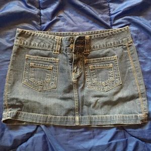 🎀ROXY JEAN SKIRT-EUC!🎀